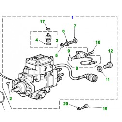  STC2268 | Pompa dell'iniezione di carburante Motore diesel 2.5L BMW a 6 cilindri REVISIONATA